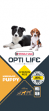 Opti Life medium puppy Chicken rice 2,5kg, kompletní krmivo pro mladé psy