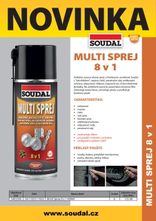 Multi spray 8v1 400ml