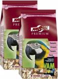 Parrots Premium 1kg krmivo pro velké papoušky, krmivo pro exotické ptactvo, Versele Laga