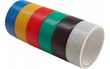 páska izolační PVC, sada 6ks, 19mm x 18m, 0,13mm 9550