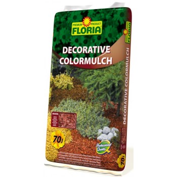 FLORIA Decor Color  Mulch hnědá 70l