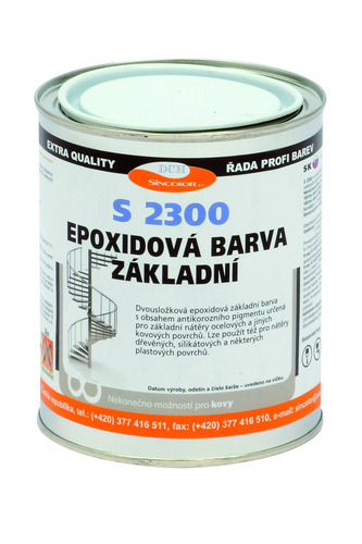 Epox. základ na kov  S 2300 0840 červenohnědý 1kg