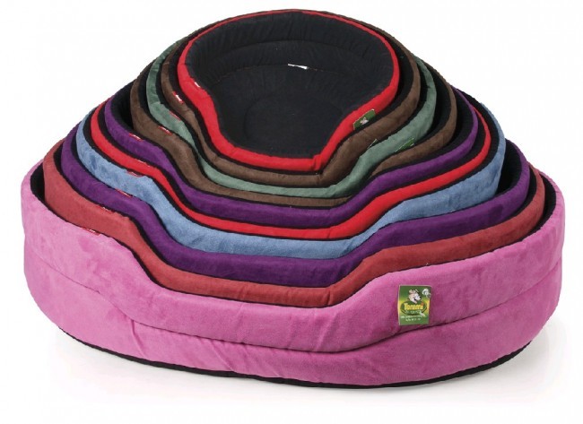 Psí pelech DUO 41x32x14 cm modro-černá kombinace pro psy