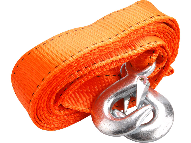 Autodoplněk EXTOL PREMIUM 8861160 lano tažné - popruh s háky, 4m x 50mm, max. tažná síla 2