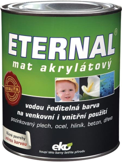 ETERNAL mat akrylátový 01 bílá 5kg