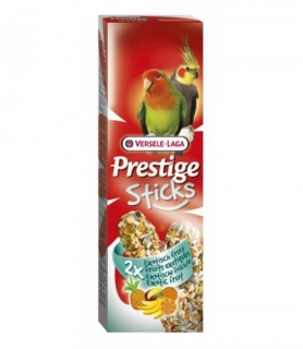 Sticks  Parakeets Exotic Fruit 140g tyčinky pro střední papoušky s exotickým ovocem, 42231