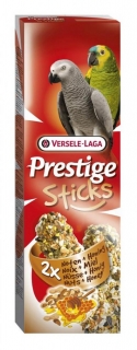 Sticks Parrots Nuts&Honey 140g tyčinky pro velké papoušky s ořechy a medem,422315