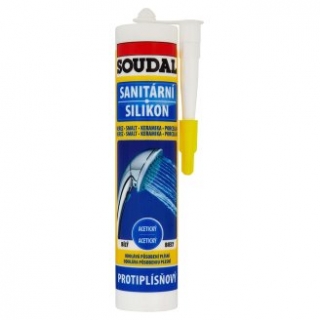 Soudal sanit.silikon bílý 1220100 280ml