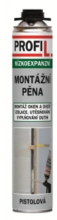 Profil nízkoexpanzivní montážní pěna pistolová 750ml