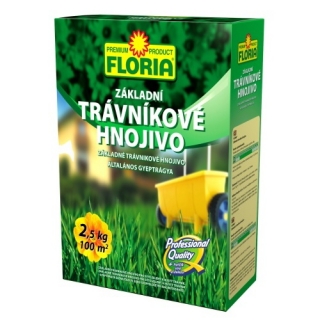 FLORIA trávníkové hnojivo základní 2,5kg