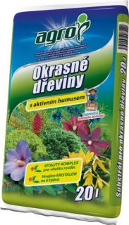 AGRO Substrát pro okrasné dřeviny 20l