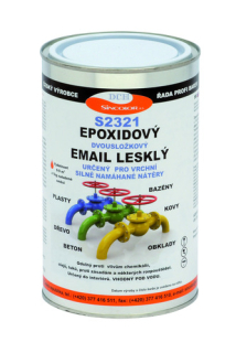 Epoxid. vrchní email na vany bílý, lesklý 1,4kg, Sinepox