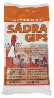 Sádra bílá modelářská, Kittfort 1kg